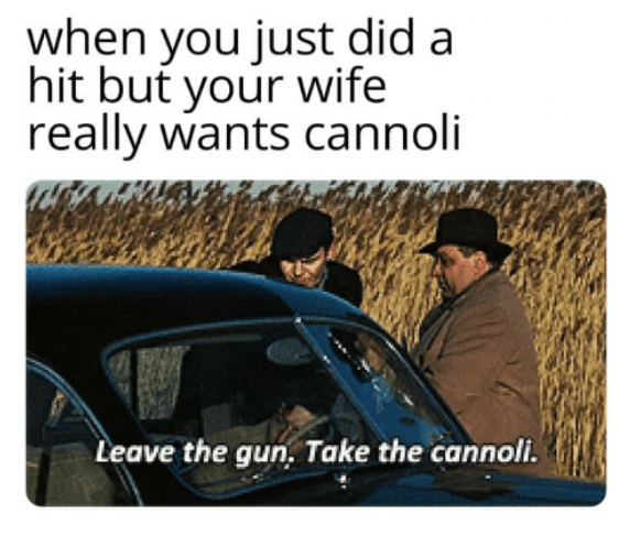 The Godfather: Take The Gun Leave The Cannoli