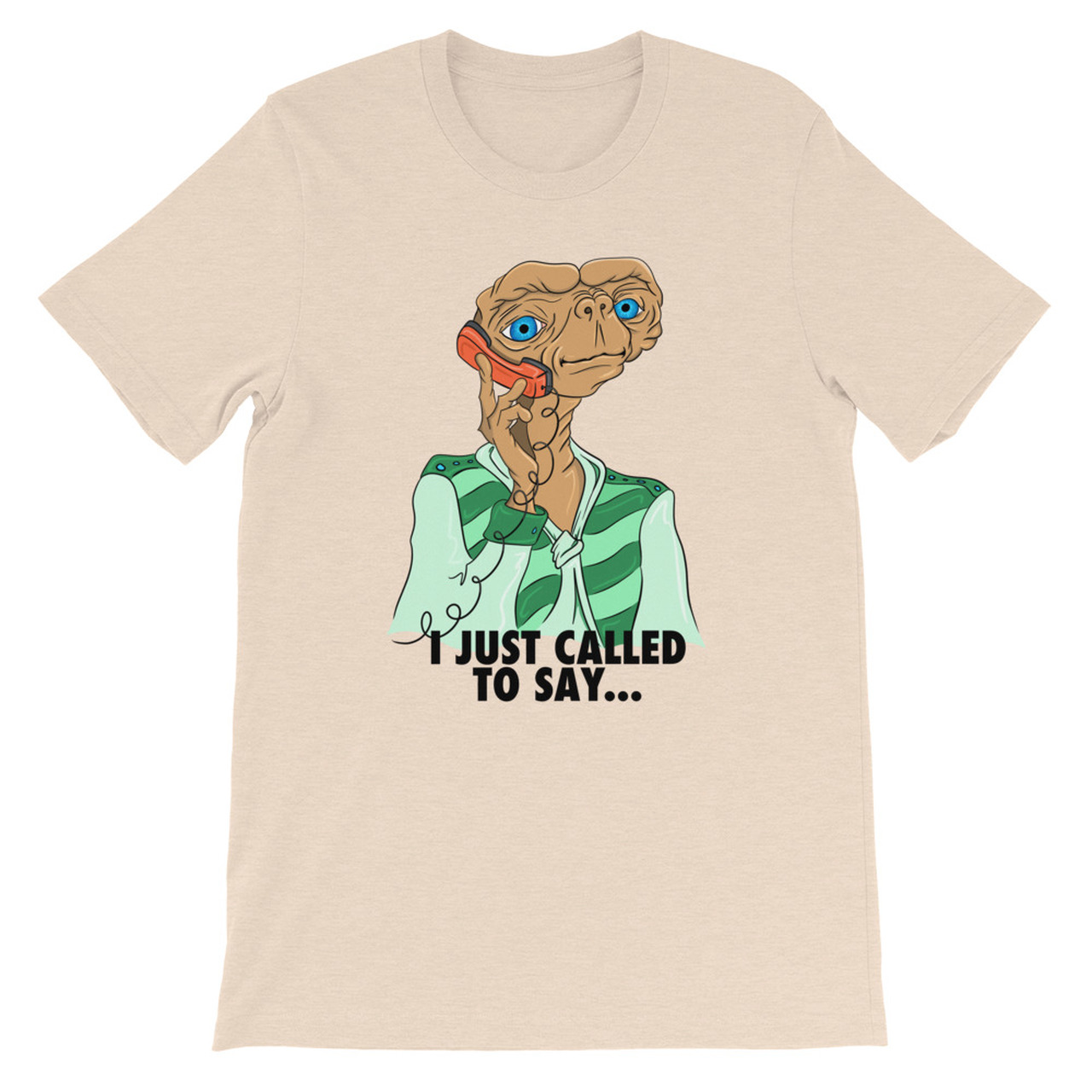 Stevie Wonder and E.T. Mashup Music and Movie T-shirt 