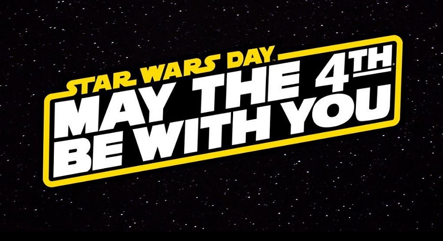 Star Wars Day May The Forth Be With You Logo 